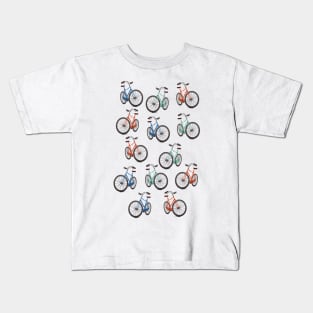 Bike pattern Kids T-Shirt